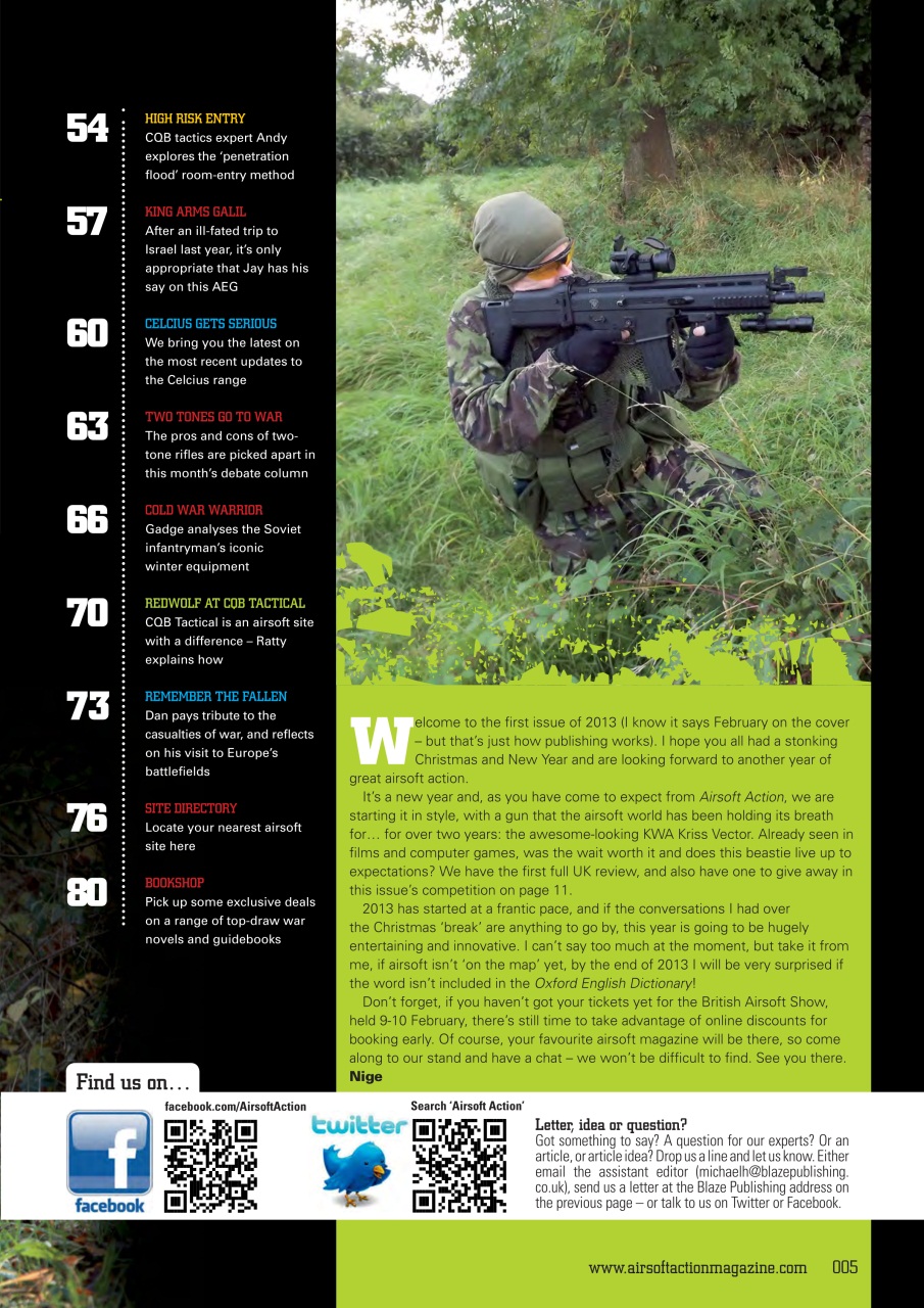 Airsoft Action Preview Pages