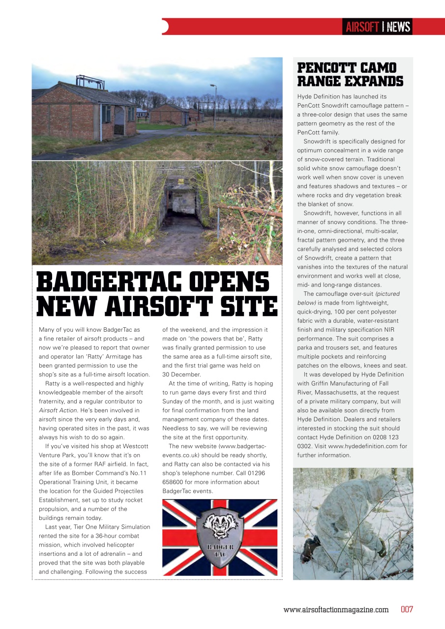Airsoft Action Preview Pages