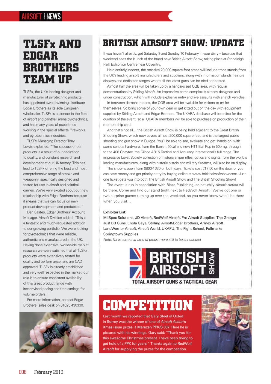 Airsoft Action Preview Pages