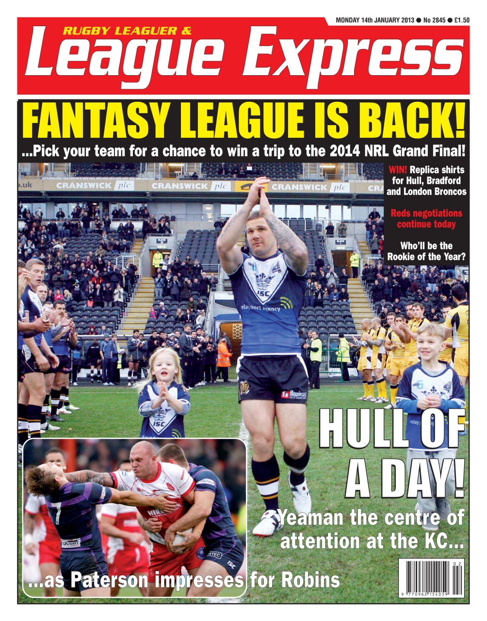 League Express Preview Pages