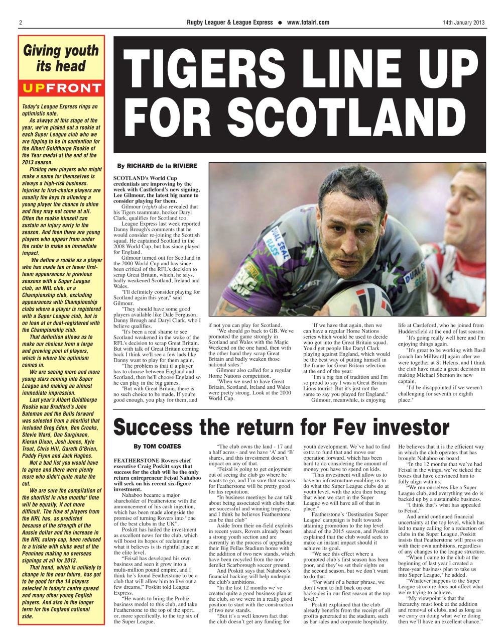 League Express Preview Pages