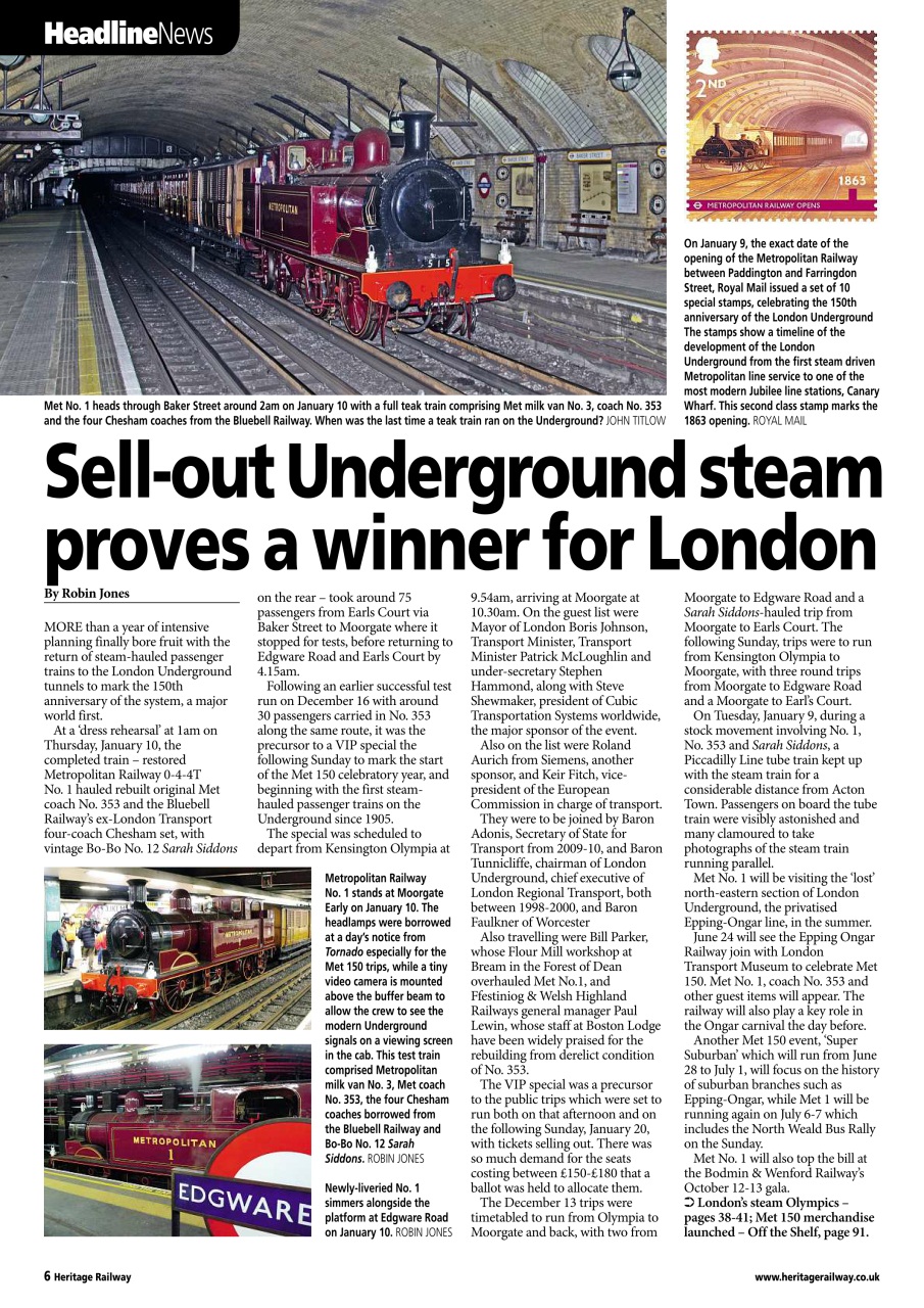 Heritage Railway Preview Pages