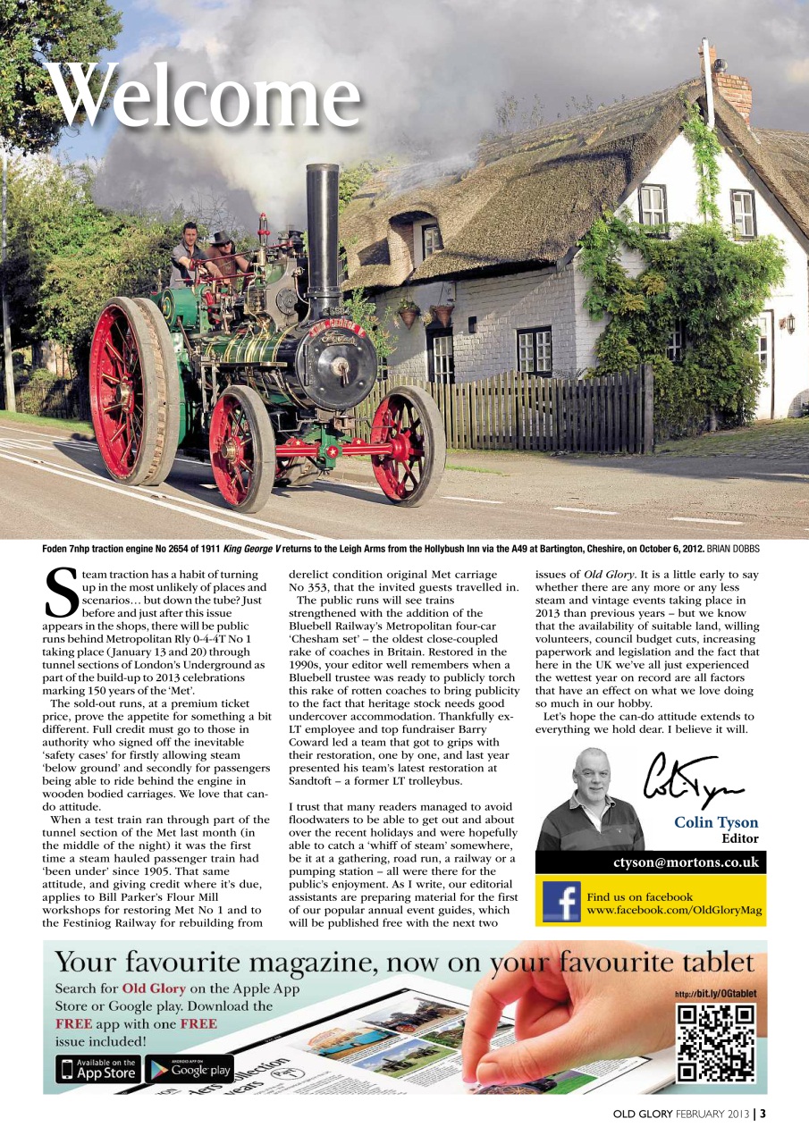 Old Glory Magazine Preview Pages