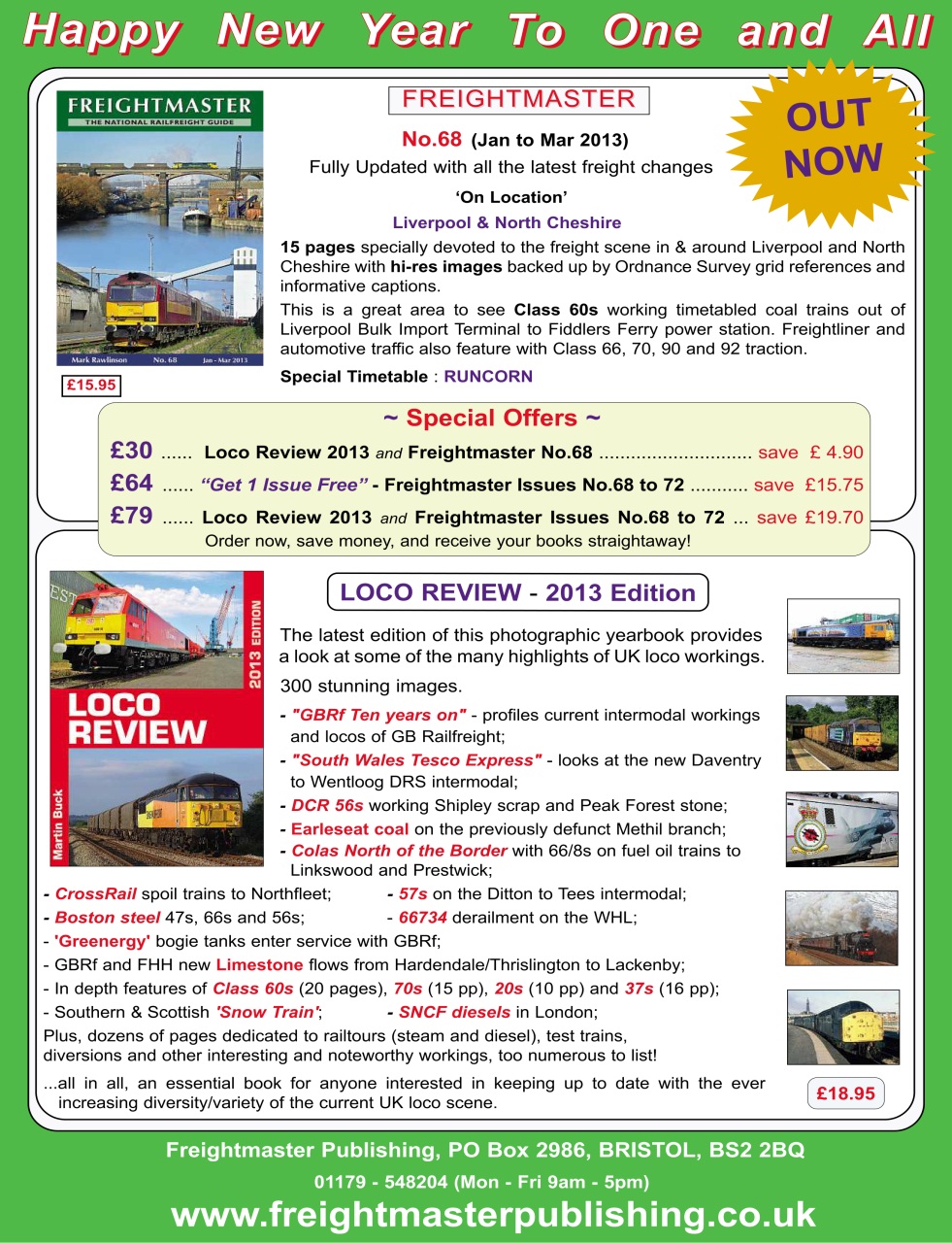 Rail Express Preview Pages