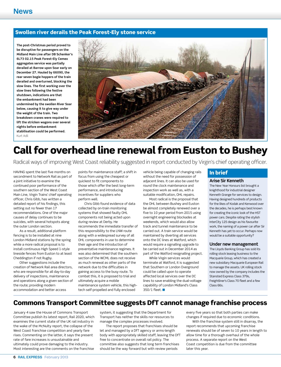 Rail Express Preview Pages