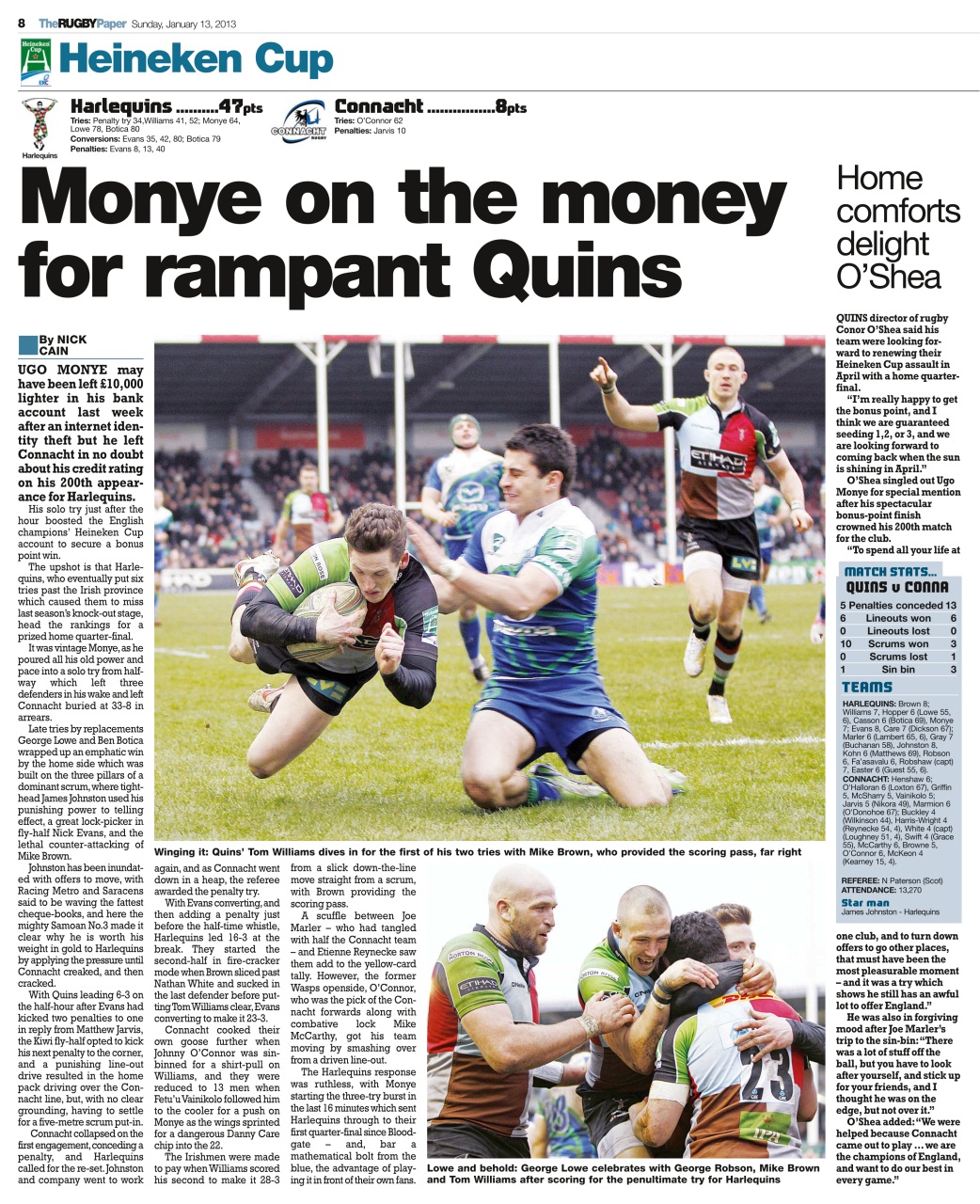 The Rugby Paper Preview Pages