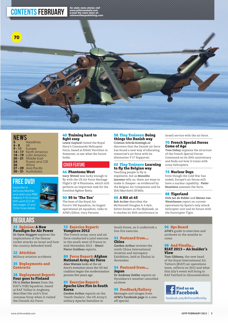 AirForces Monthly Preview Pages