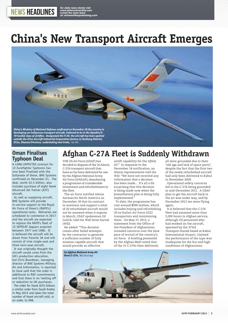 AirForces Monthly Preview Pages