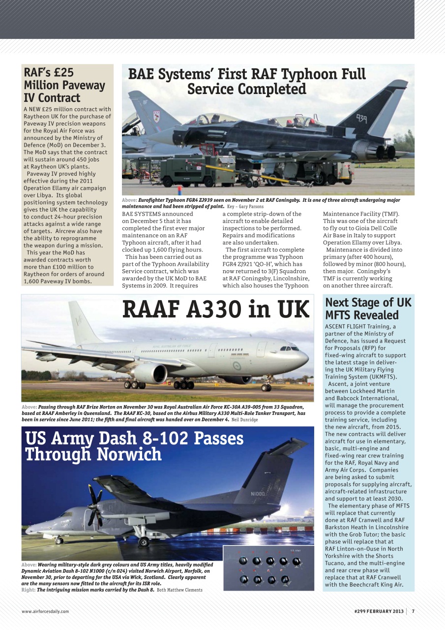 AirForces Monthly Preview Pages