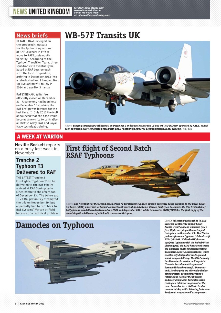 AirForces Monthly Preview Pages
