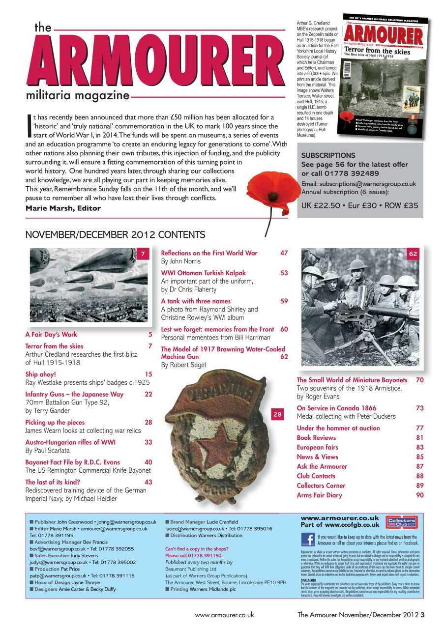 The Armourer Preview Pages