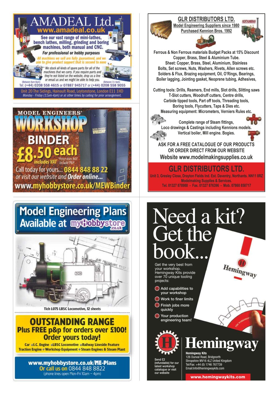 Model Engineer & Workshop Magazine Preview Pages