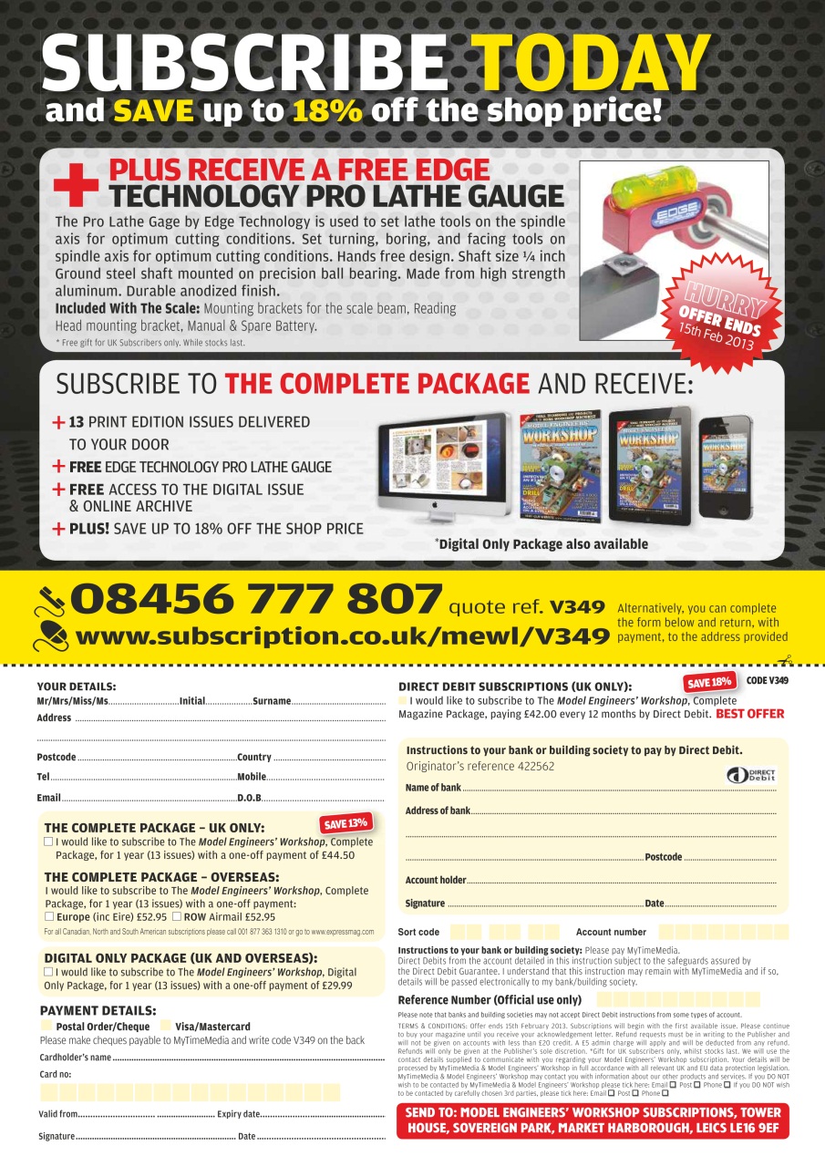 Model Engineer & Workshop Magazine Preview Pages