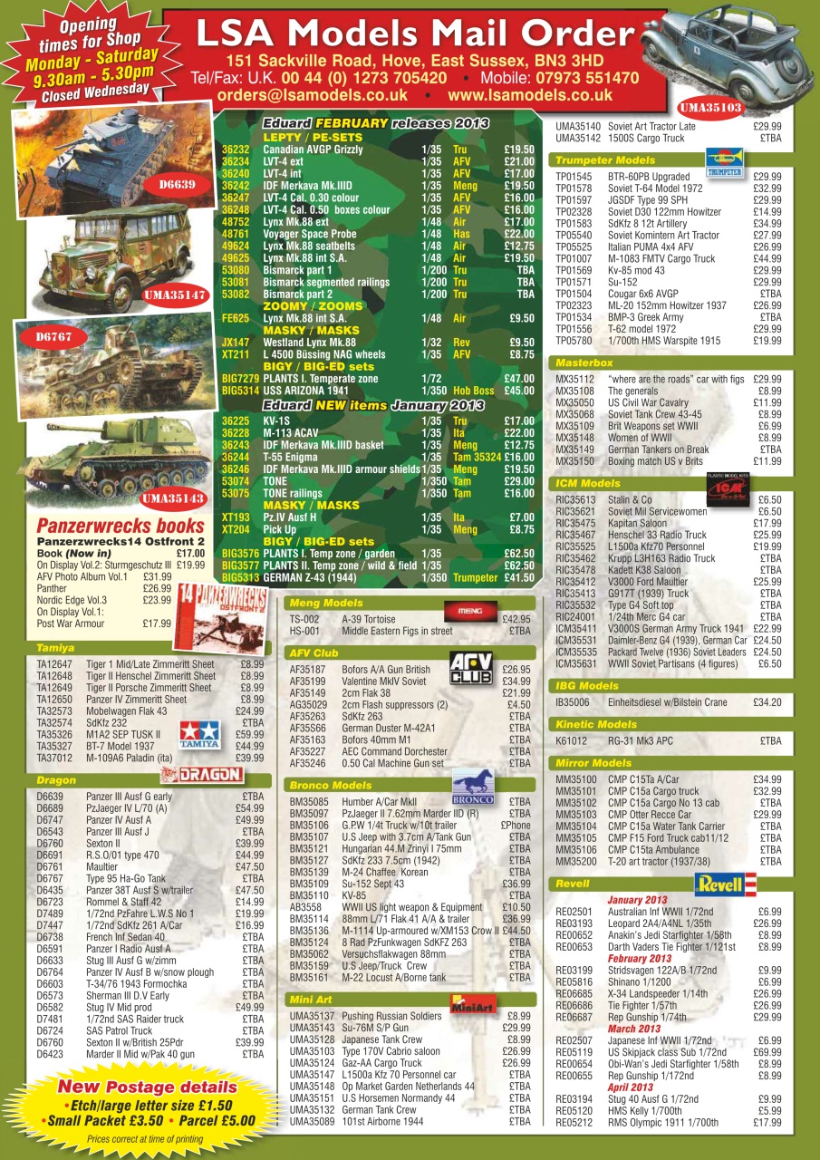 Military Modelling International Magazine Preview Pages