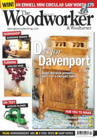 The Woodworker Magazine issue February 2013