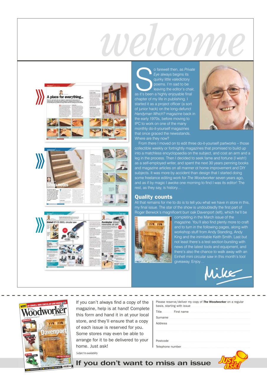 The Woodworker Magazine Preview Pages