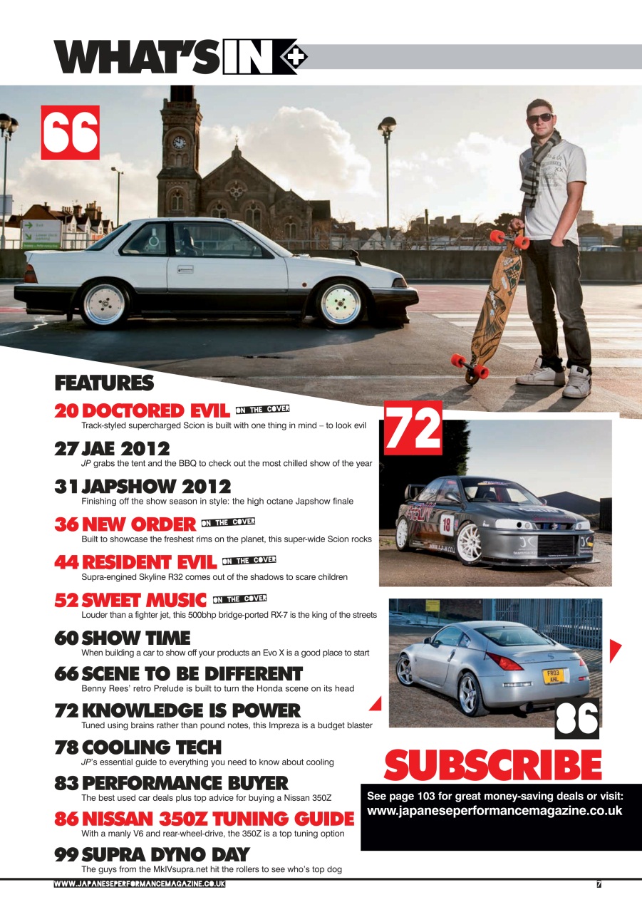 Japanese Performance Preview Pages