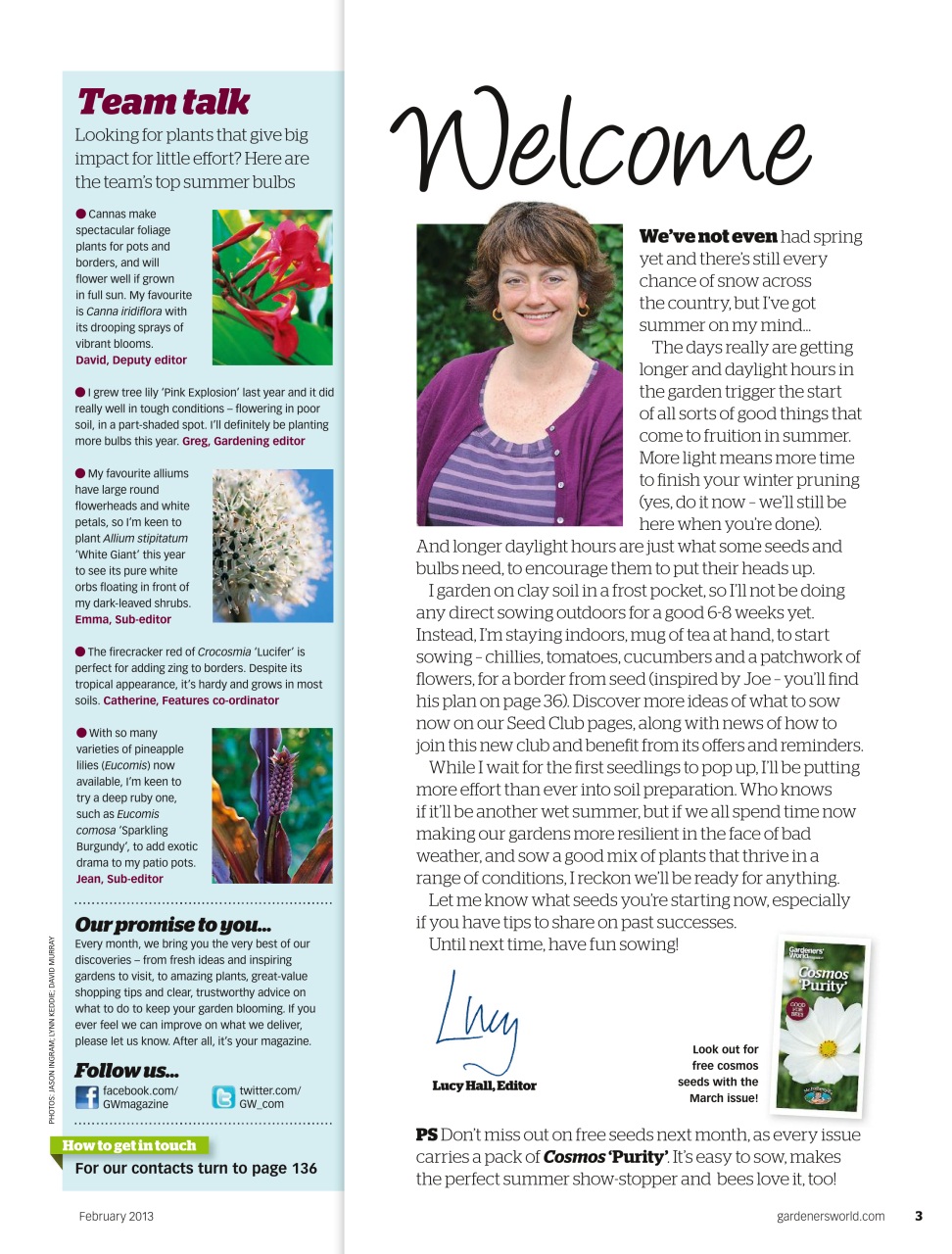 BBC Gardeners’ World Magazine Preview Pages