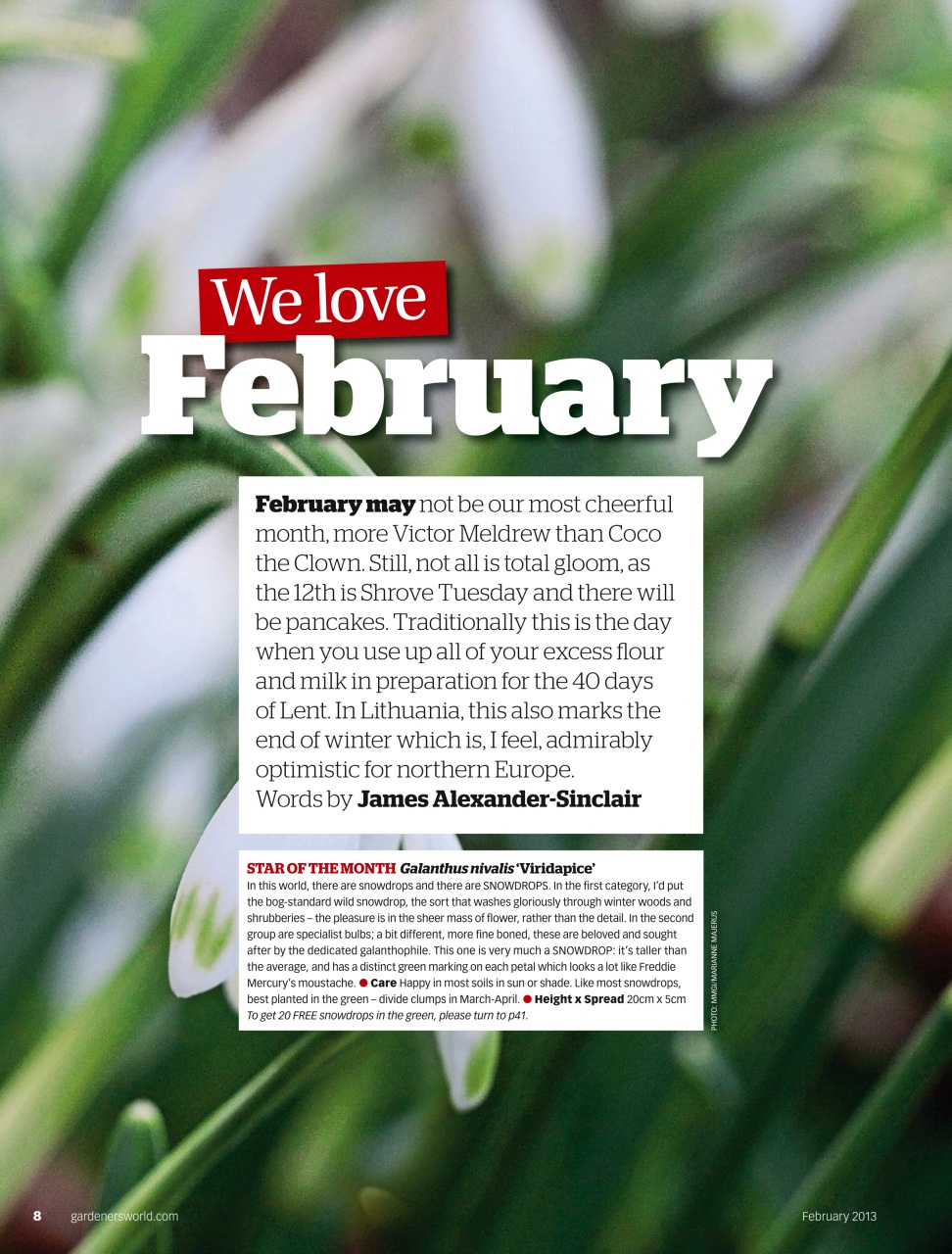 BBC Gardeners’ World Magazine Preview Pages