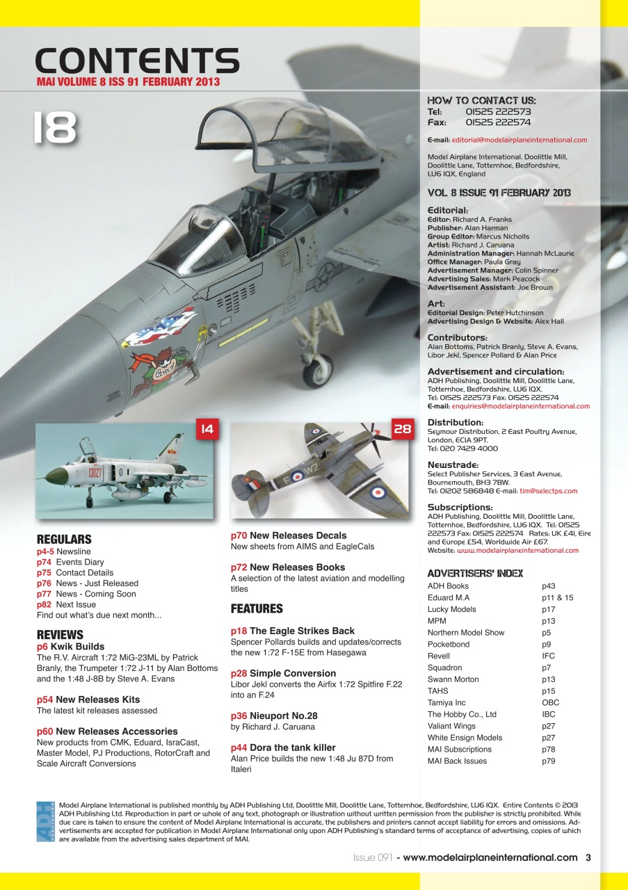 Model Airplane International Preview Pages