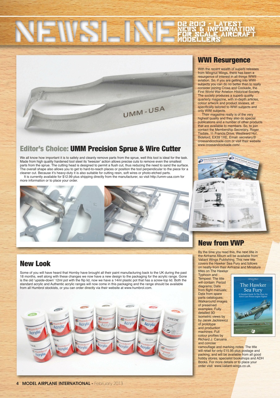 Model Airplane International Preview Pages