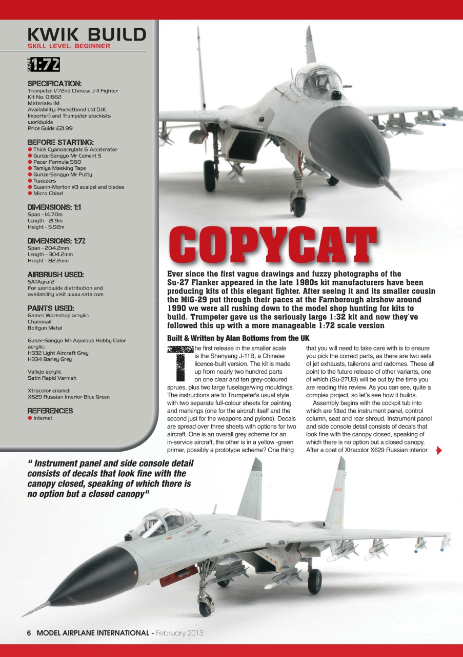 Model Airplane International Preview Pages