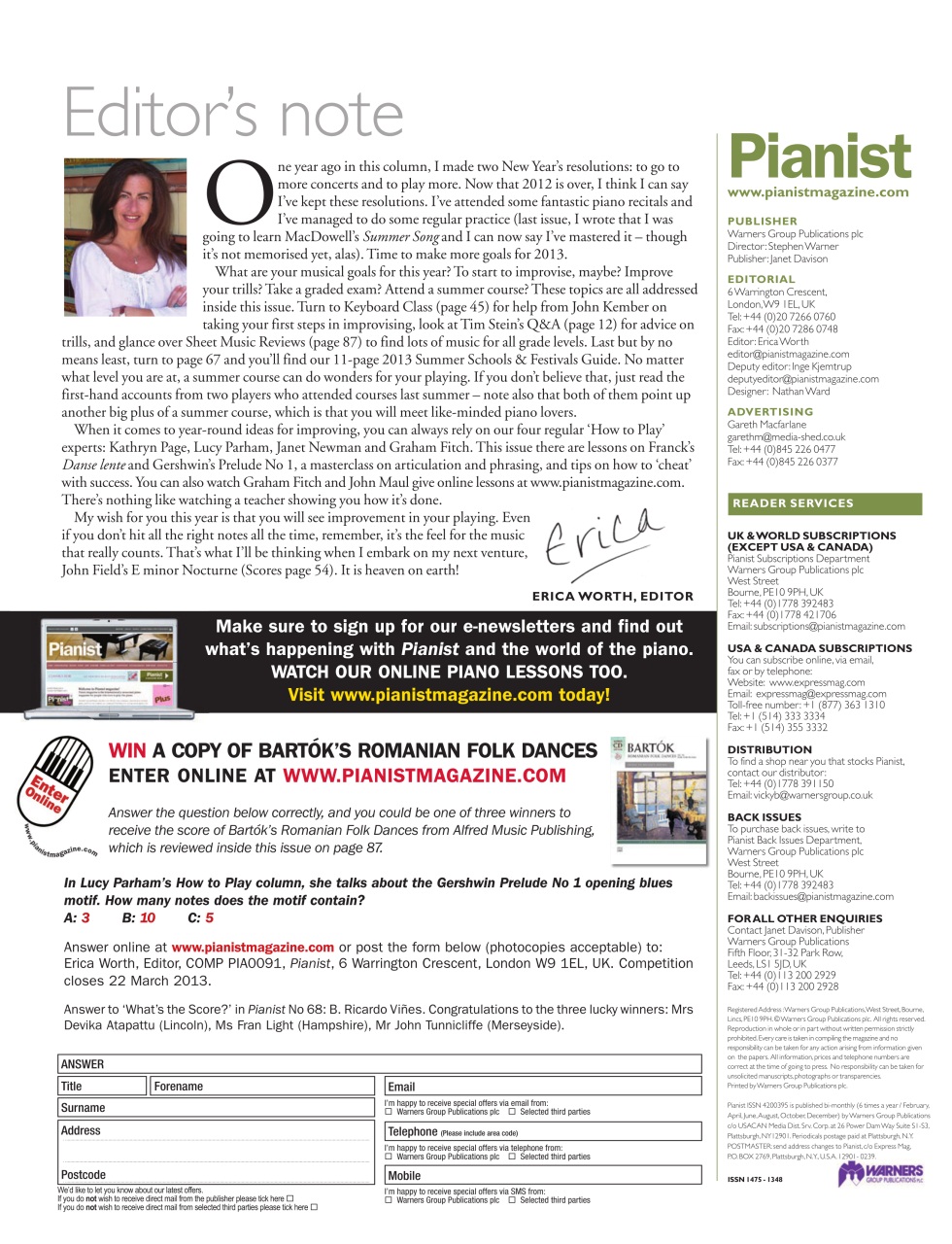 Pianist Preview Pages