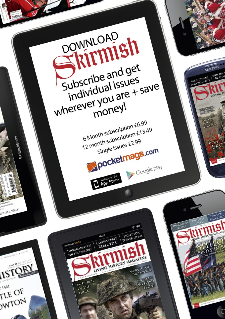 Skirmish Living History Preview Pages