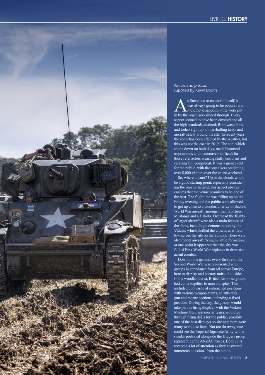 Skirmish Living History Preview Pages