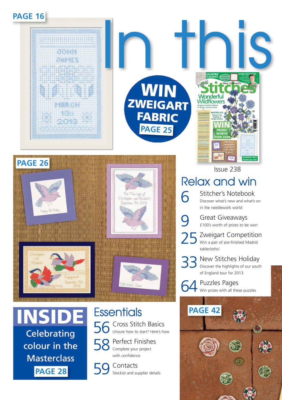 New Stitches Preview Pages