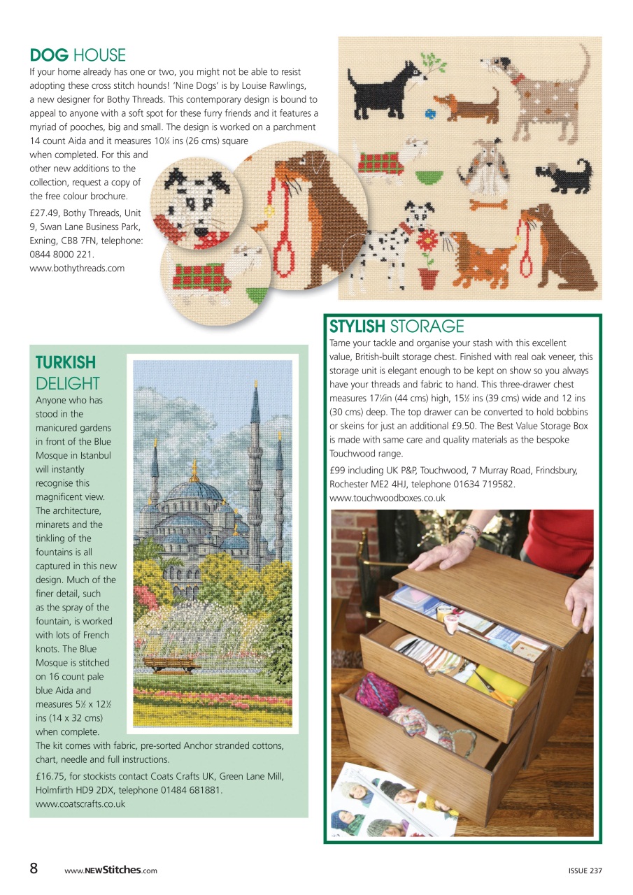 New Stitches Preview Pages