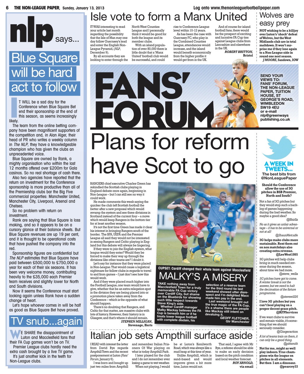 The Non-League Football Paper Preview Pages