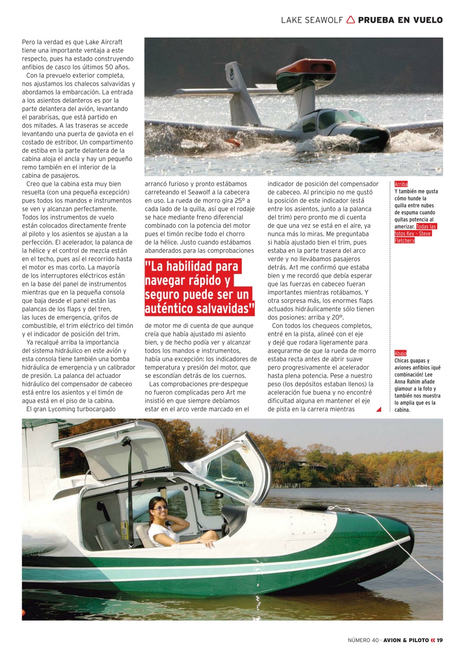 Revista Avion & Piloto Preview Pages