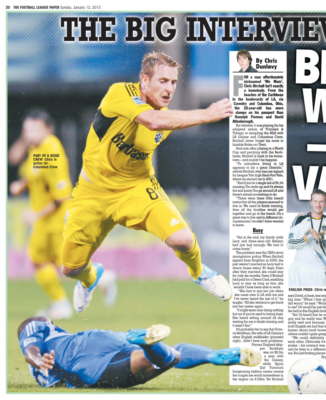 The Football League Paper Preview Pages