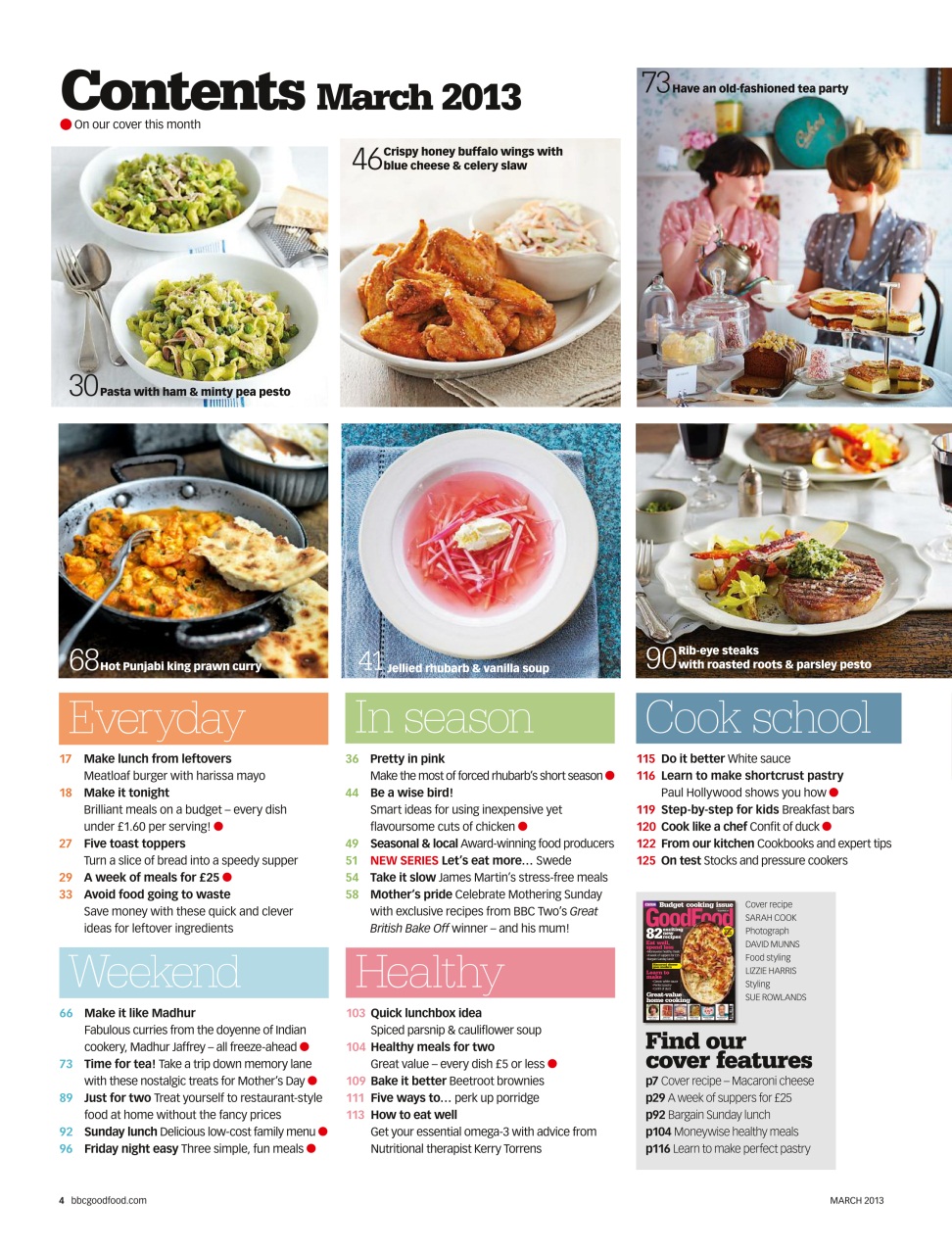 Good Food Magazine Preview Pages