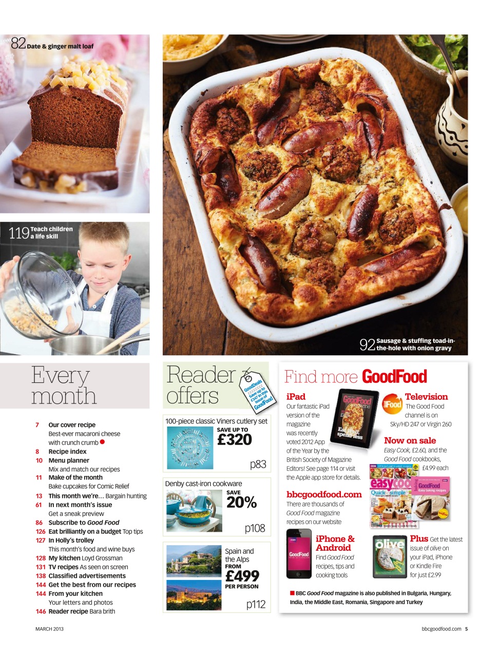 Good Food Magazine Preview Pages