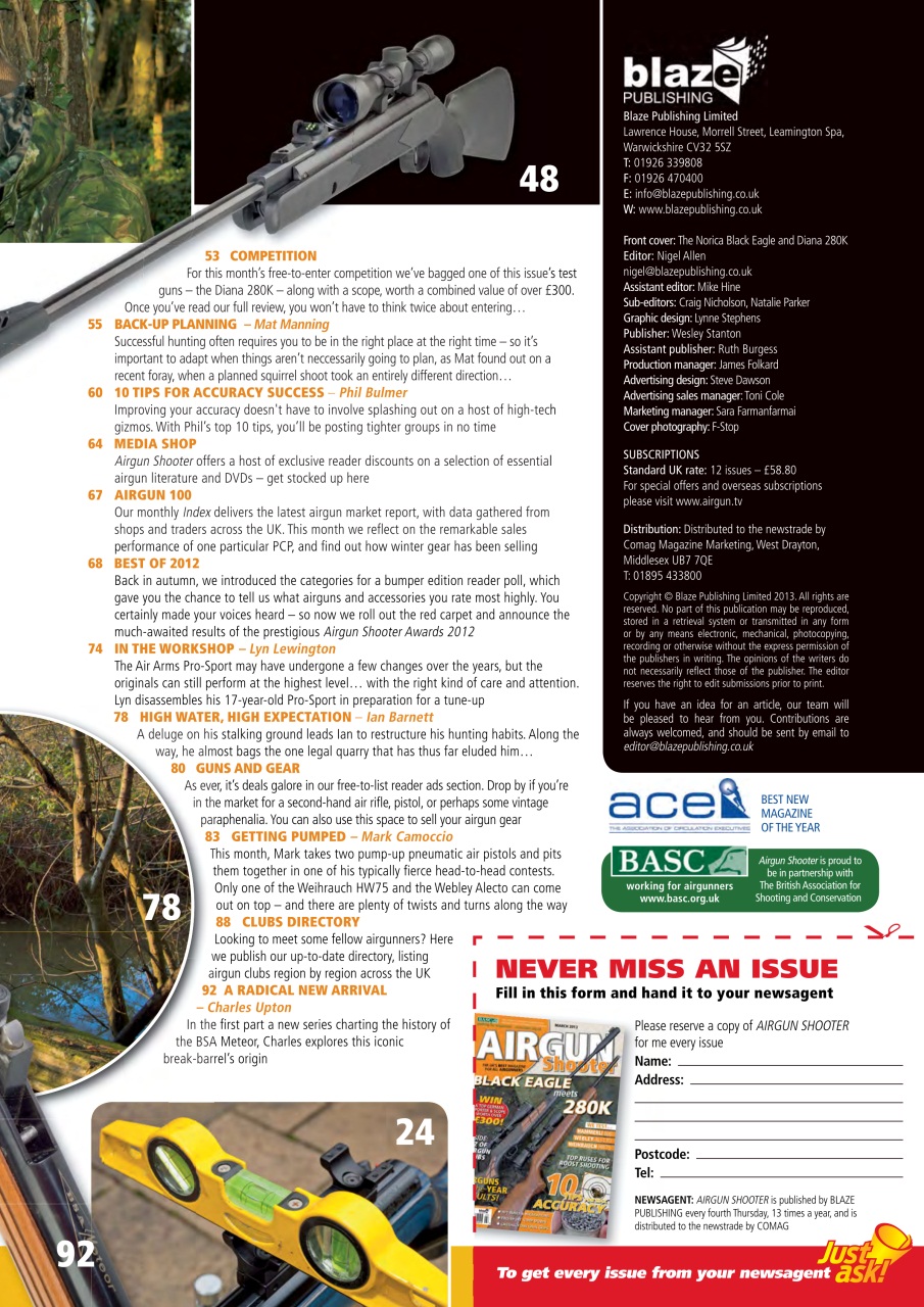 Airgun Shooter Preview Pages