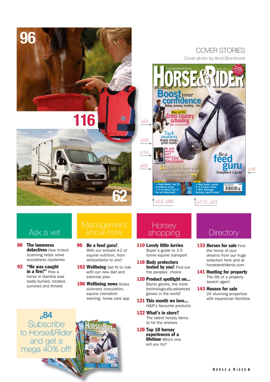 Horse&Rider Magazine - UK equestrian magazine for Horse and Rider Preview Pages