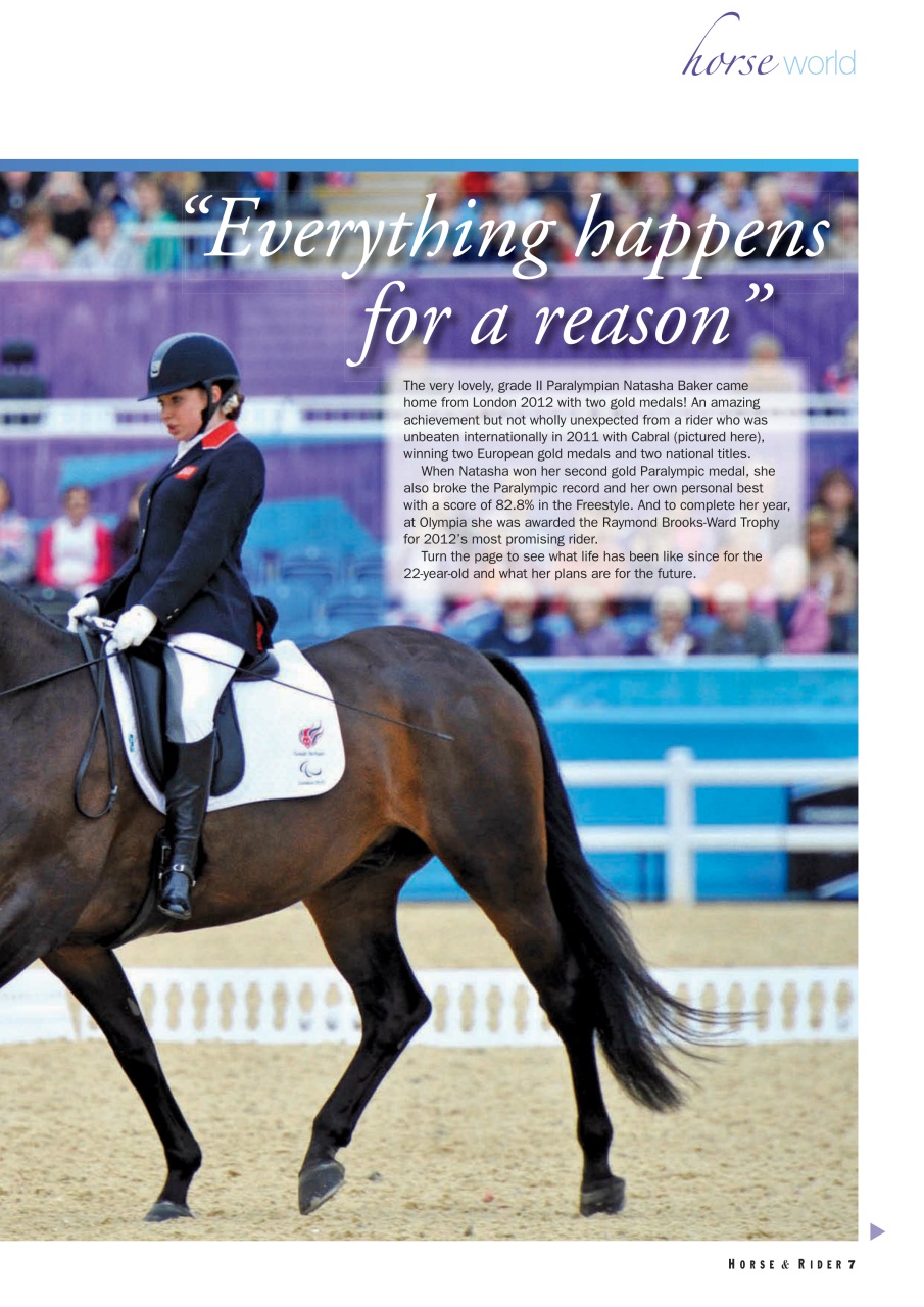 Horse&Rider Magazine - UK equestrian magazine for Horse and Rider Preview Pages