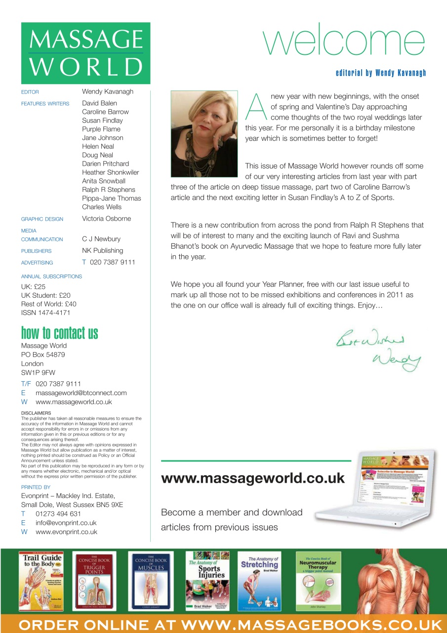 Massage World Preview Pages