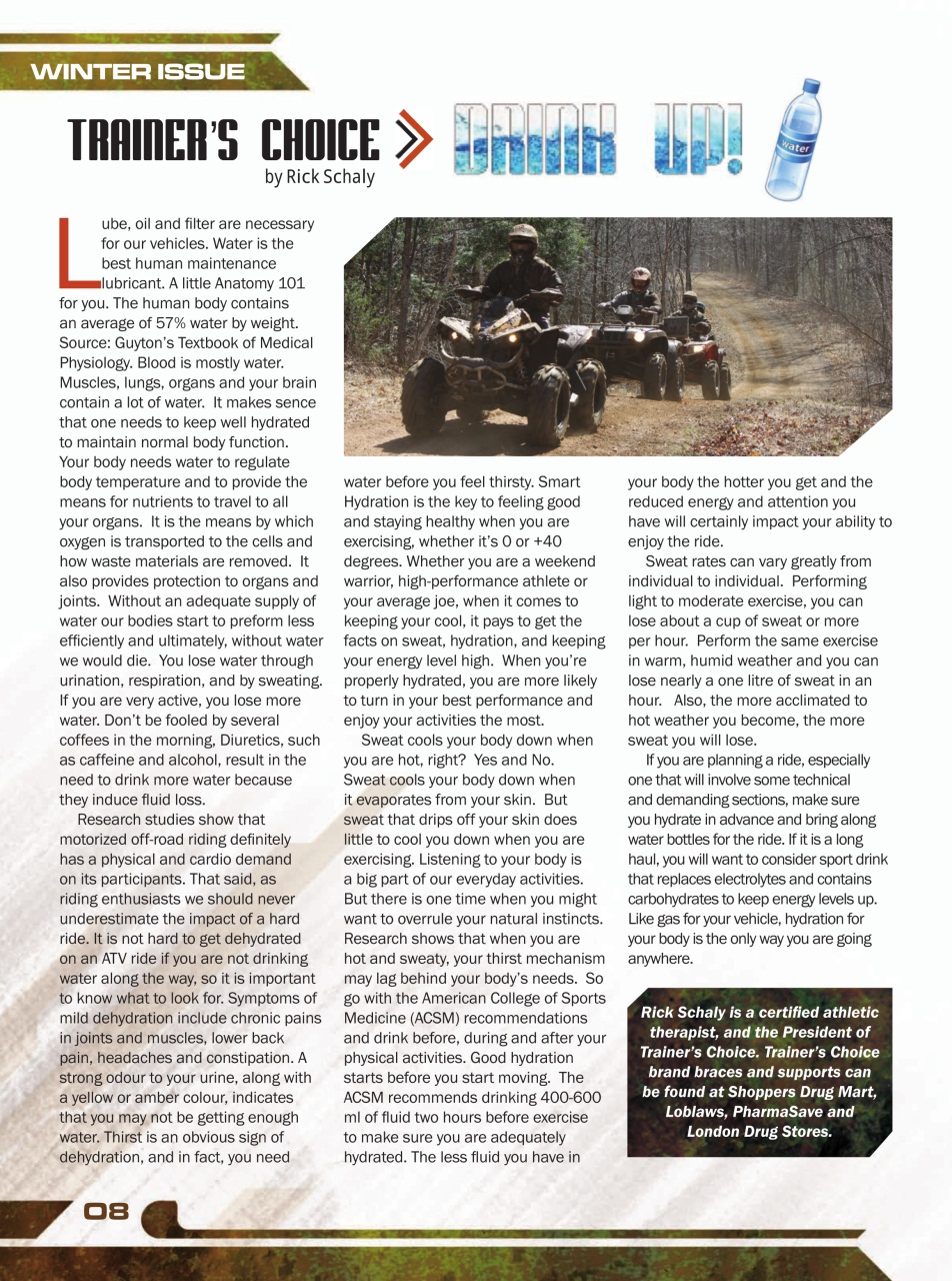 Go Riding ATVing Magazine Preview Pages