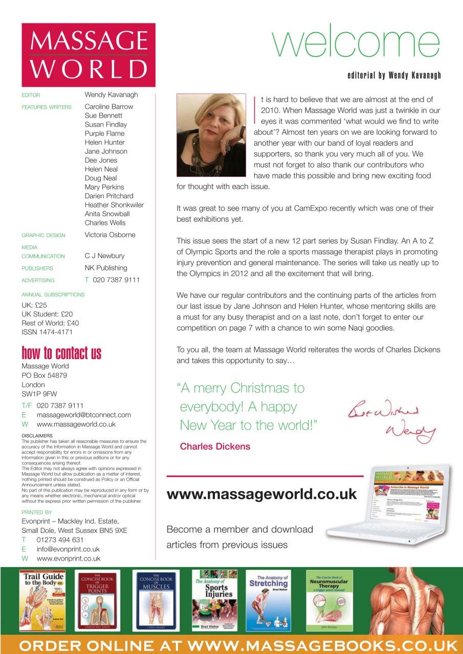 Massage World Preview Pages