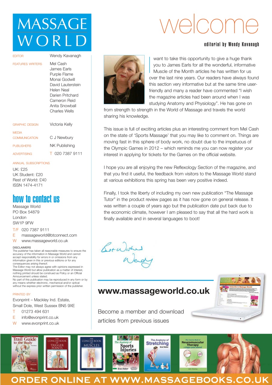 Massage World Preview Pages