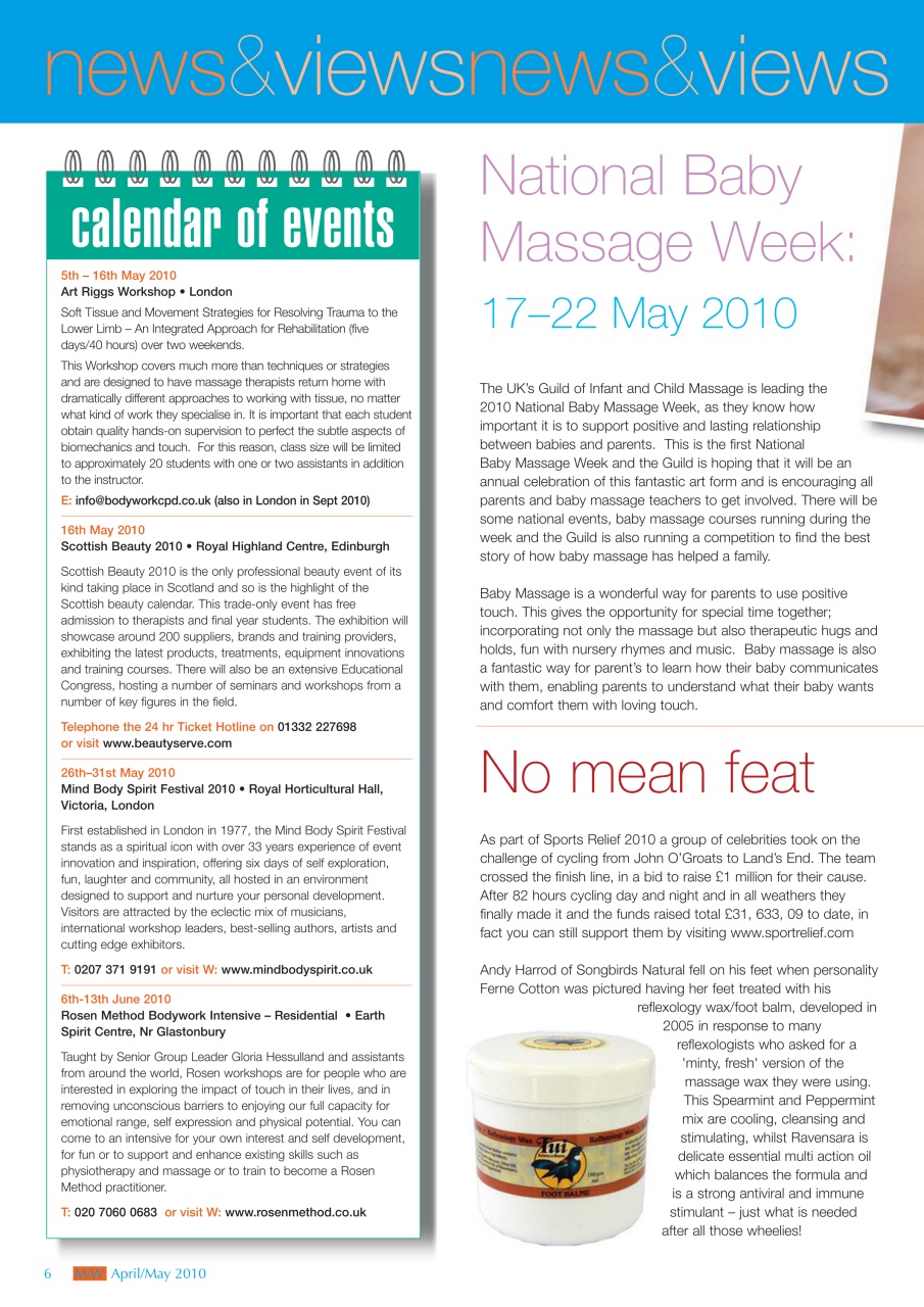 Massage World Preview Pages