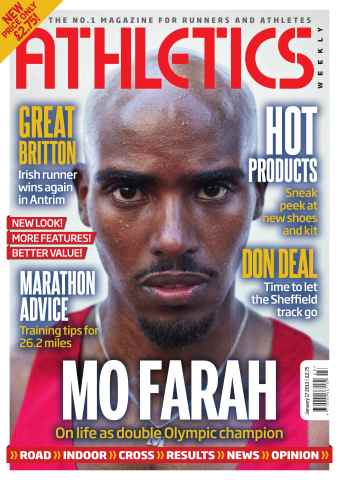 AW – Athletics Weekly Magazine issue AW January 17 2013