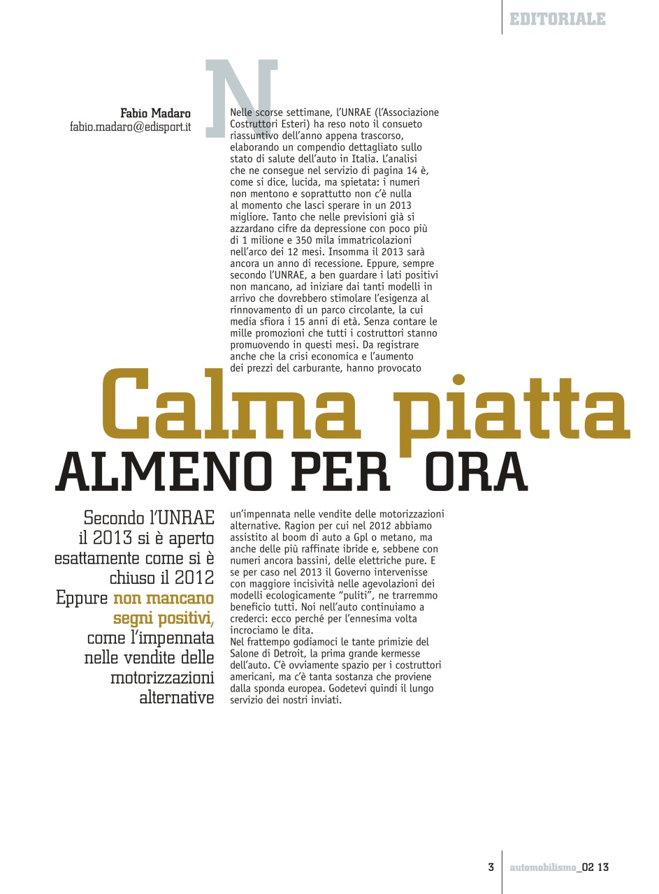 Automobilismo Preview Pages