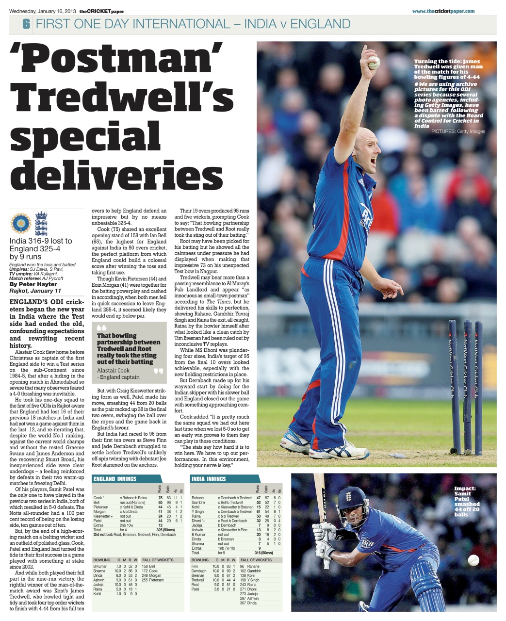 The Cricket Paper Preview Pages