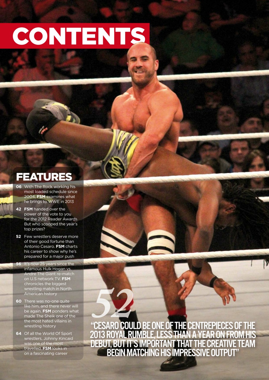 Wrestletalk Magazine Preview Pages