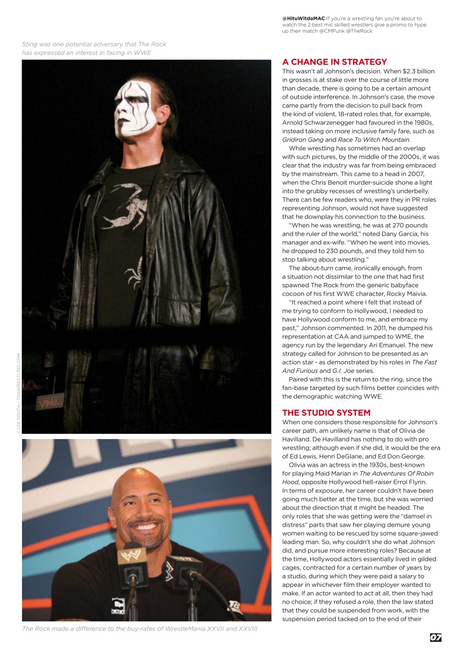 Wrestletalk Magazine Preview Pages