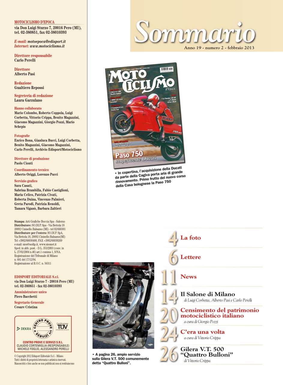 Motociclismo d'Epoca Preview Pages